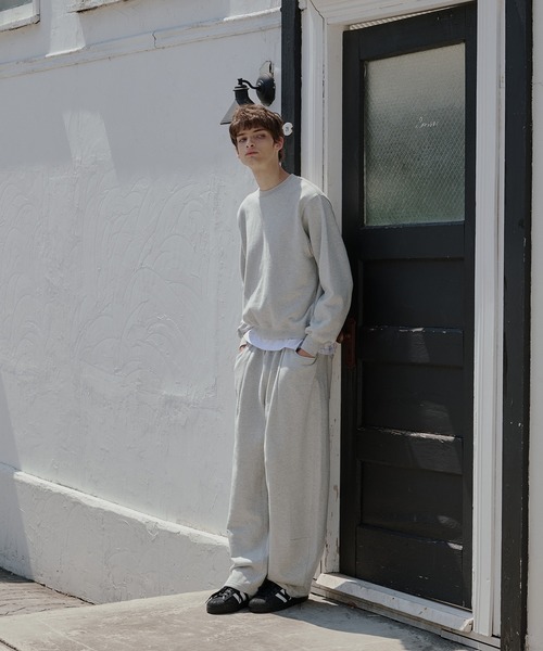 heavyweight cropped crewneck sweatshirt/ヘビーウェイトクロップド