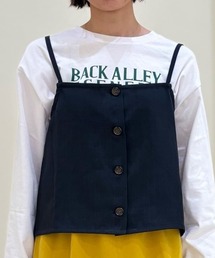 Right-on | 【すっきり見え】【HONEYSUCKLE ROSE】ウール調キャミビスチェ /セットアップ対応(トレンド/体型カバー)(その他トップス)