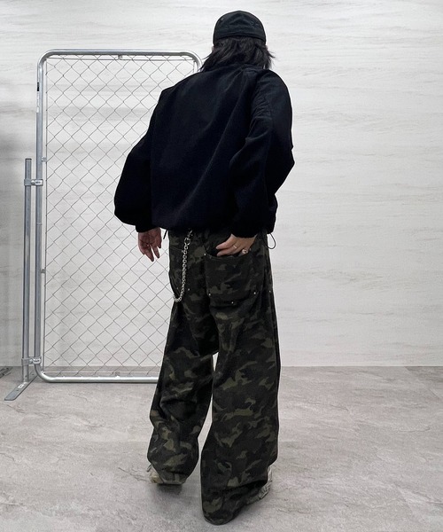 ILL'S(イルズ)の「コーデュロイ スウィングトップジャケット メンズ レディース ユニセックス(ブルゾン・メンズ・ブラウン/ブラック/ネイビー・L/M)」の11枚目の写真