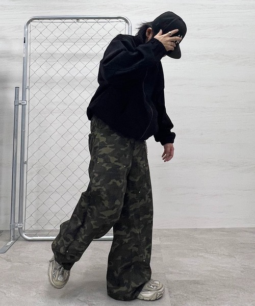 ILL'S(イルズ)の「コーデュロイ スウィングトップジャケット メンズ レディース ユニセックス(ブルゾン・メンズ・ブラウン/ブラック/ネイビー・L/M)」の9枚目の写真