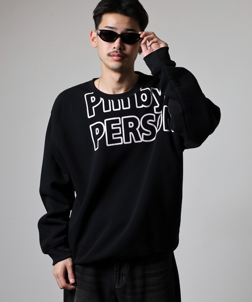 FUNALIVE(ファンアライブ)の「キングサイズ(大きなサイズ) PERSON'S裏起毛トレーナー unisex(スウェット・メンズ・ホワイト/杢グレー/ブラック・4L/3L)」の3枚目の写真