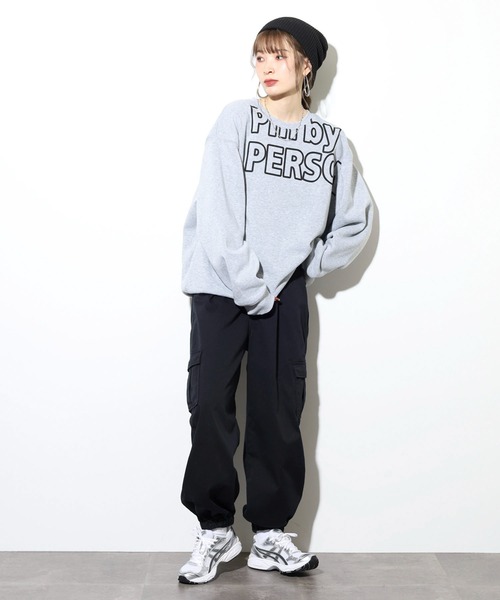 FUNALIVE(ファンアライブ)の「キングサイズ(大きなサイズ) PERSON'S裏起毛トレーナー unisex(スウェット・メンズ・ホワイト/杢グレー/ブラック・4L/3L)」の5枚目の写真