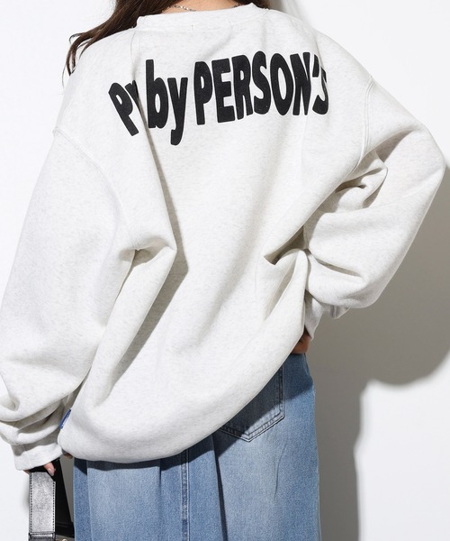 FUNALIVE(ファンアライブ)の「キングサイズ(大きなサイズ) PERSON'S裏起毛トレーナー unisex(スウェット・メンズ・ホワイト/杢グレー/ブラック・4L/3L)」の9枚目の写真