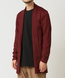 ARCADE（アーケード）の「縦織り柄でスマートに魅せる！ 秋の着流しボタンレスロングカーディガン（カーディガン/ボレロ）」