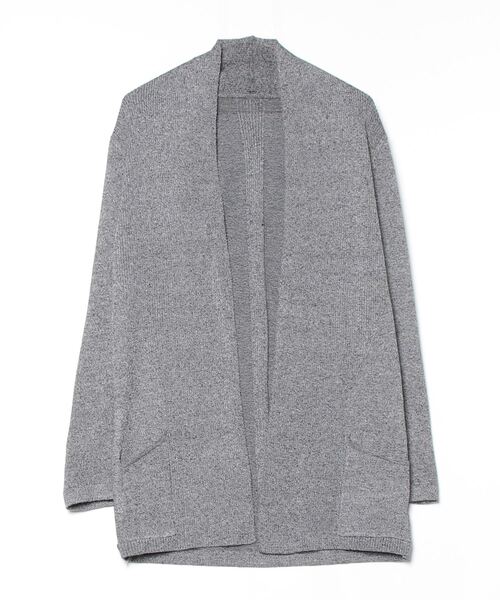 ARCADE（アーケード）の「縦織り柄でスマートに魅せる！ 春の着流しボタンレスロングカーディガン（カーディガン/ボレロ・メンズ・ライトグレー/グレイッシュベージュ/ワイン/ブラック/ネイビー・XL/L/M）」の7枚目の写真