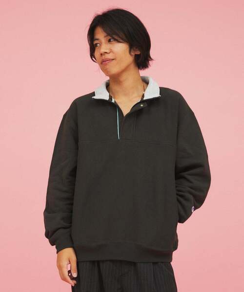 CHAMPION / チャンピオン for スーパーマーケット ハーフ ジップ