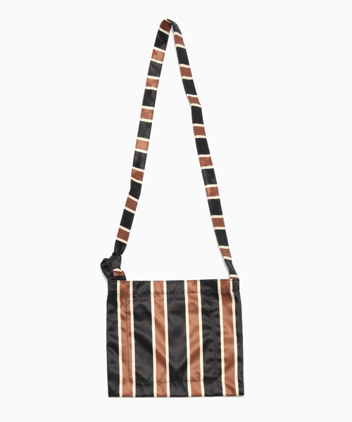 SUBLIME(サブライム)の「ストライプ サコッシュ(ショルダーバッグ・メンズ・ベージュ/ネイビー/カーキ/ブラック・FREE)」の5枚目の写真