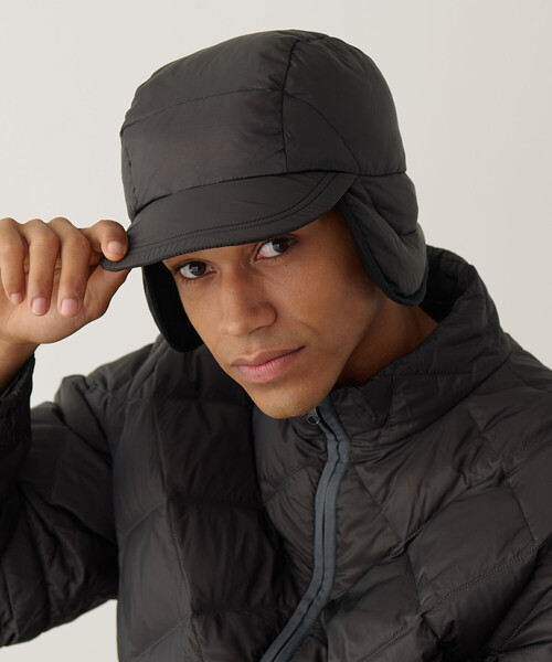 Bshop(ビショップ)の「HIKING PATROL | ダウン イヤーフラップハット(ハット・レディース・ブラック系その他/ブラウン系その他・ONE)」の2枚目の写真
