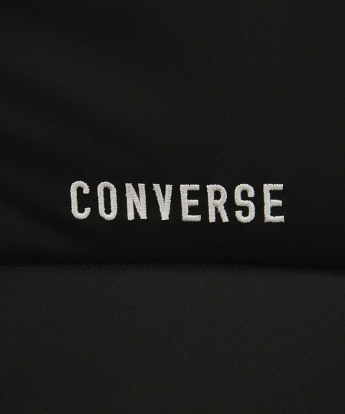 CONVERSE（コンバース）の「CONVERSE/コンバース 別注 <撥水/防風> ダブルロゴ刺繍 ボリュームスタンド中綿ジャケット（ダウンジャケット/コート・メンズ・アイボリー/ブラック・L/M）」の17枚目の写真