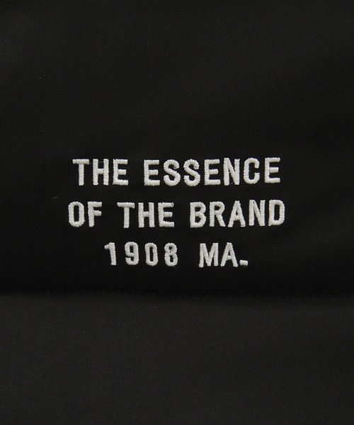 CONVERSE（コンバース）の「CONVERSE/コンバース 別注 <撥水/防風> ダブルロゴ刺繍 ボリュームスタンド中綿ジャケット（ダウンジャケット/コート・メンズ・アイボリー/ブラック・L/M）」の18枚目の写真