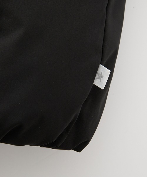 CONVERSE（コンバース）の「CONVERSE/コンバース 別注 <撥水/防風> ダブルロゴ刺繍 ボリュームスタンド中綿ジャケット（ダウンジャケット/コート・メンズ・アイボリー/ブラック・L/M）」の22枚目の写真