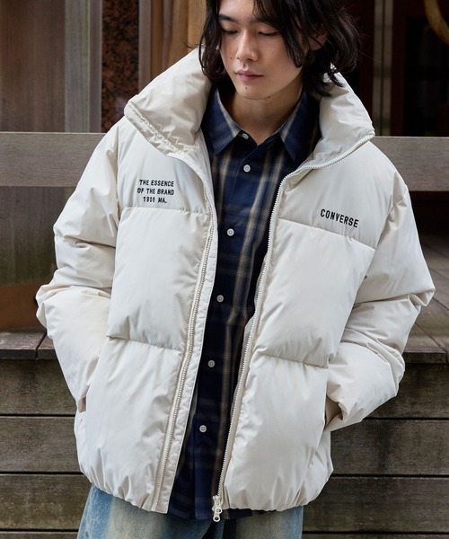 【 】ダウンジャケット/中綿/無地/刺繍/ロゴ/新品 GERRY（ジェリー） ダウンジャケット ダウン 別注 ロゴワンポイント