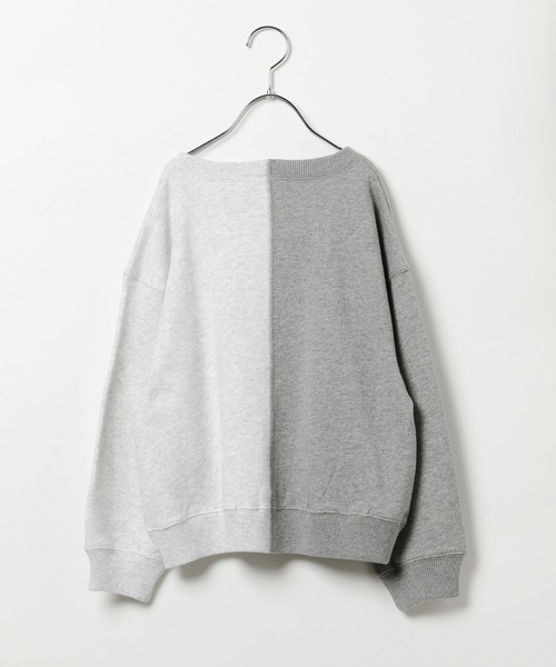 LEPSIM（レプシィム）の「【KIDS】【DISCUS／ディスカス】切り替えスウェット　580724（スウェット・キッズ・イエロー× ブルー/グレー・130）」の9枚目の写真