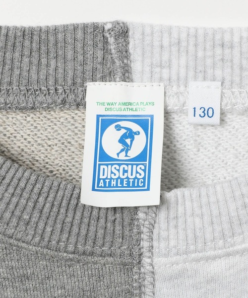 LEPSIM（レプシィム）の「【KIDS】【DISCUS／ディスカス】切り替えスウェット　580724（スウェット・キッズ・イエロー× ブルー/グレー・130）」の10枚目の写真