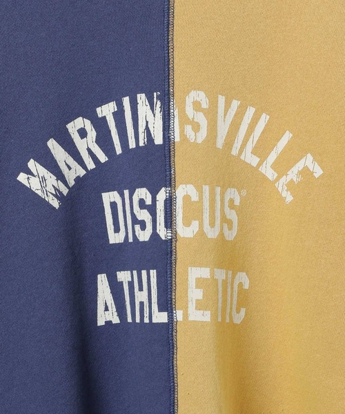 LEPSIM（レプシィム）の「【KIDS】【DISCUS／ディスカス】切り替えスウェット　580724（スウェット・キッズ・イエロー× ブルー/グレー・130）」の4枚目の写真