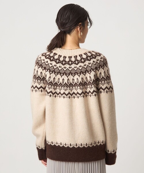 セール】ノルディック ジャガード カーディガン（カーディガン/ボレロ