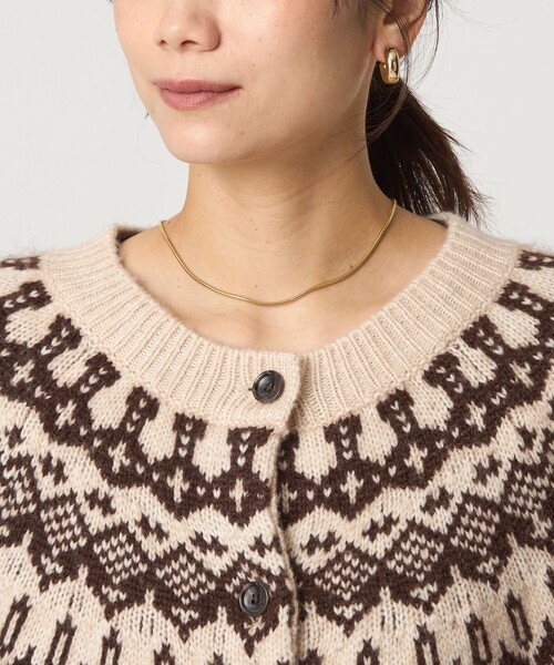 セール】ノルディック ジャガード カーディガン（カーディガン/ボレロ