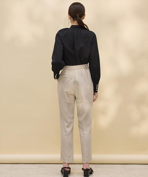 SWINGLE(スウィングル)の「タックディテールボウタイブラウス(シャツ/ブラウス・レディース・ピンク/ブラック/オフホワイト・FREE)」の20枚目の写真