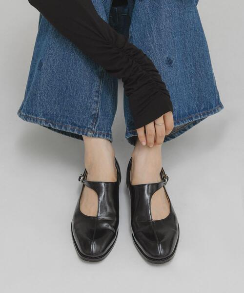 アシンメトリーメリージェーンローファー（その他シューズ）｜KBF