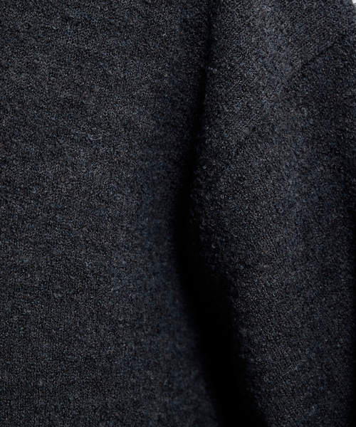 ABAHOUSE（アバハウス）の「ウールミックス ブークレーニット カーディガン（カーディガン/ボレロ・メンズ・ピンクベージュ/ブラック/グレー・46/48）」の10枚目の写真