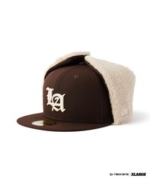 NEW ERA（ニューエラ）の「XLARGE×NEWERA 59FIFTY LP DOGEAR CAP（キャップ）」