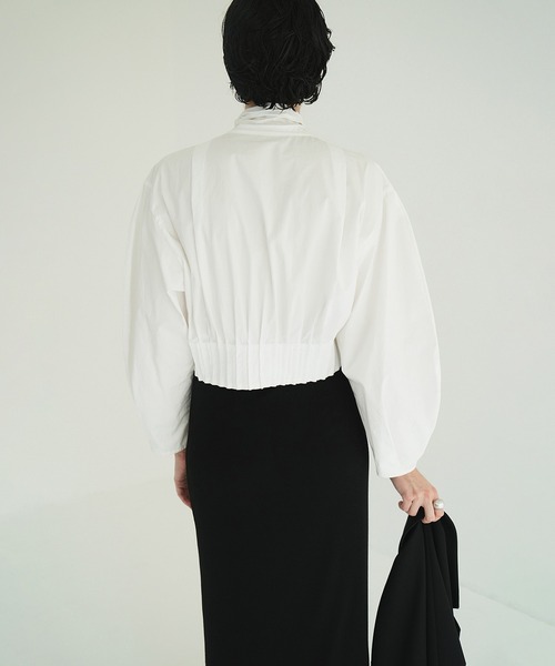 セール】RIBBON ZIP SHIRTS（シャツ/ブラウス）｜CLANE（クラネ）の