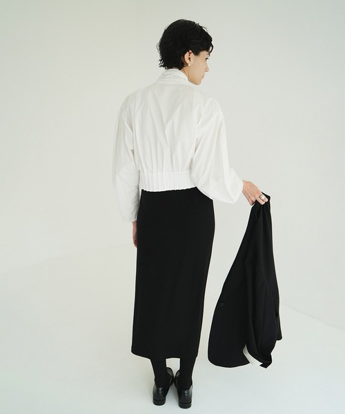 セール】RIBBON ZIP SHIRTS（シャツ/ブラウス）｜CLANE（クラネ）の