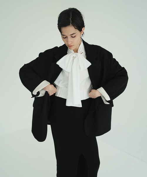 セール】RIBBON ZIP SHIRTS（シャツ/ブラウス）｜CLANE（クラネ）の