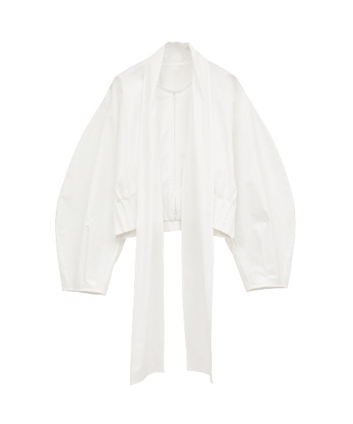 セール】RIBBON ZIP SHIRTS（シャツ/ブラウス）｜CLANE（クラネ）の