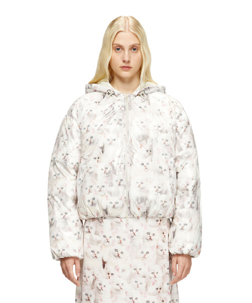 DIESEL（ディーゼル）の「ウィメンズ パファージャケット W-INNER-R1（ブルゾン・レディース・ホワイト系その他・38/40/42）」の5枚目の写真