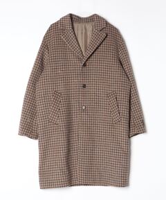 CHECKウールリバーコート（チェスターコート）｜ADAM ET ROPE