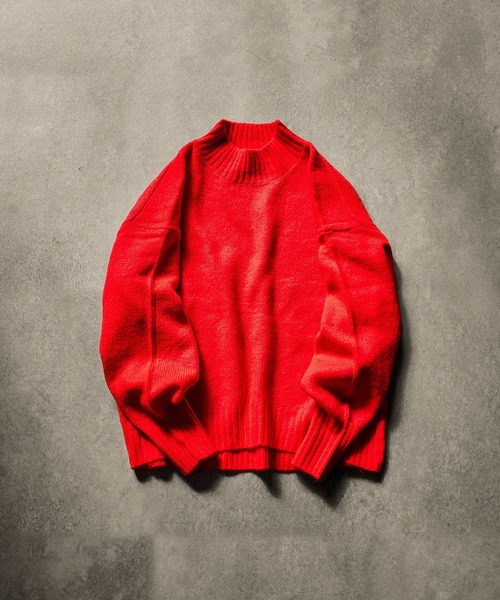 ROSE BUD(ローズバッド)の「【WEB・一部店舗限定】 BASIC HIGH NECK KNIT(ニット/セーター・レディース・ブラウン/レッド/ブルー/オフホワイト・ONE SIZE)」の12枚目の写真