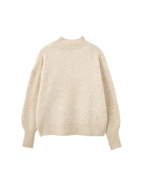 ROSE BUD(ローズバッド)の「【WEB・一部店舗限定】 BASIC HIGH NECK KNIT(ニット/セーター・レディース・ブラウン/レッド/ブルー/オフホワイト・ONE SIZE)」の9枚目の写真
