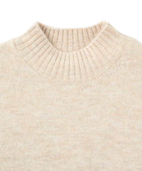 ROSE BUD(ローズバッド)の「【WEB・一部店舗限定】 BASIC HIGH NECK KNIT(ニット/セーター・レディース・ブラウン/レッド/ブルー/オフホワイト・ONE SIZE)」の8枚目の写真