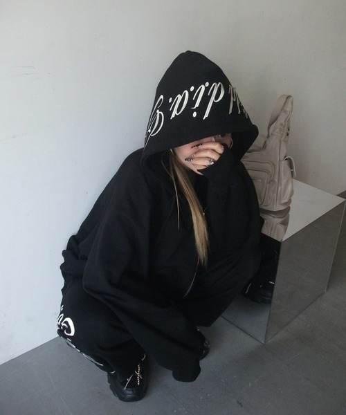 d.i.a パーカー オーバーサイズ フーディー ジップパーカー（パーカー）｜d.i.a.