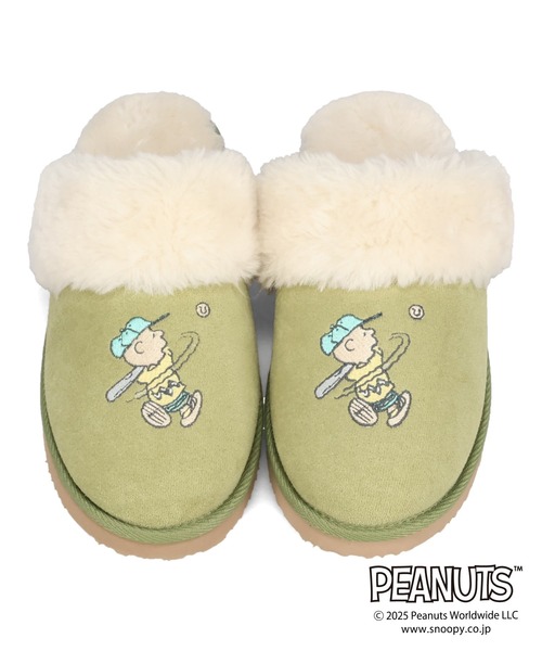 ORiental TRaffic（オリエンタルトラフィック）の「PEANUTS デザイン ファー ルームシューズ /G-0501(S)（その他シューズ・レディース・グレー/ベージュ/グリーン・M/L）」の19枚目の写真