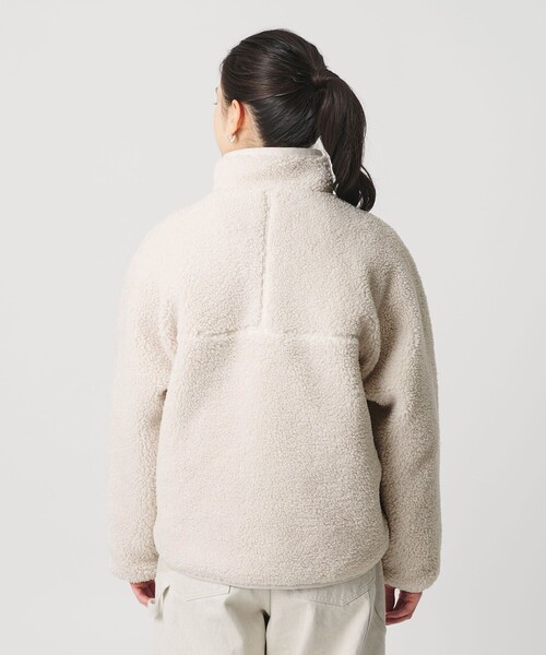 DANTON（ダントン）の「＜DANTON＞スタンド ボアジャケット（その他アウター・レディース・オフホワイト/ブラック・M）」の13枚目の写真