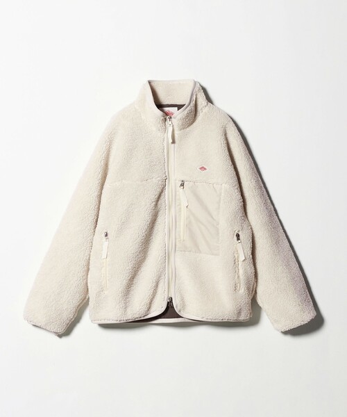 DANTON（ダントン）の「＜DANTON＞スタンド ボアジャケット（その他アウター・レディース・オフホワイト/ブラック・M）」の14枚目の写真