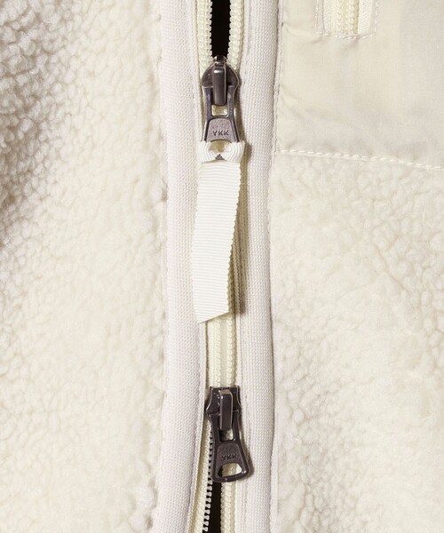 DANTON（ダントン）の「＜DANTON＞スタンド ボアジャケット（その他アウター・レディース・オフホワイト/ブラック・M）」の20枚目の写真