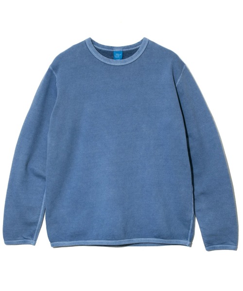 Good On（グッドオン）の「Good On/グッドオン　LS CREW SWEAT（スウェット・メンズ・ライトイエロー/ブラック/ナチュラル/ブルー系/ブルー系その他/コーラルピンク・MEDIUM/LARGE/X-LARGE）」の4枚目の写真