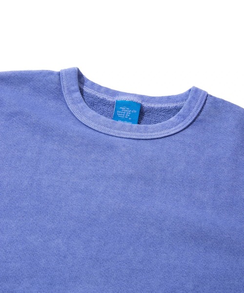 Good On（グッドオン）の「Good On/グッドオン　LS CREW SWEAT（スウェット・メンズ・ライトイエロー/ブラック/ナチュラル/ブルー系/ブルー系その他/コーラルピンク・MEDIUM/LARGE/X-LARGE）」の17枚目の写真