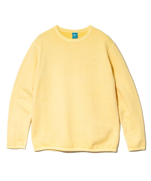 Good On（グッドオン）の「Good On/グッドオン　LS CREW SWEAT（スウェット・メンズ・ライトイエロー/ブラック/ナチュラル/ブルー系/ブルー系その他/コーラルピンク・MEDIUM/LARGE/X-LARGE）」の22枚目の写真