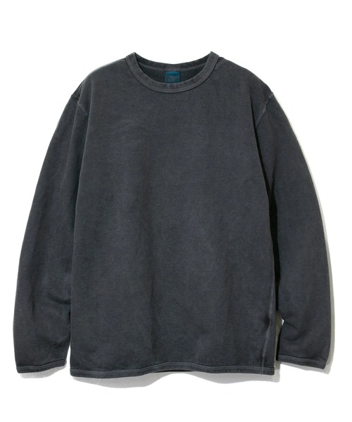 Good On（グッドオン）の「Good On/グッドオン　LS CREW SWEAT（スウェット・メンズ・ライトイエロー/ブラック/ナチュラル/ブルー系/ブルー系その他/コーラルピンク・MEDIUM/LARGE/X-LARGE）」の13枚目の写真