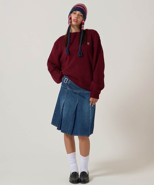 セール】2025Limited Edition ボーダー ニット帽 TINA：JOJUN（ニット