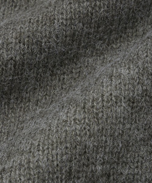 VICKY（ビッキー）の「アルパカタッチVネックニットプルオーバー≪手洗い可能≫（ニット/セーター・レディース・ブラック/ブラウン/ライトグレー・M）」の9枚目の写真