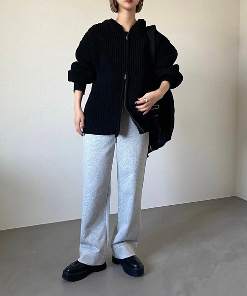 CFT.(シフト)の「ストレートスウェットパンツ(スウェットパンツ・レディース・グレー・FREE)」の12枚目の写真