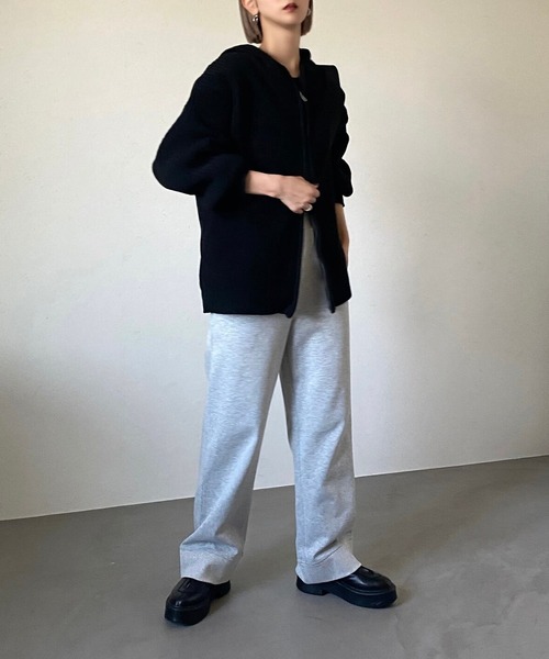 CFT.(シフト)の「ストレートスウェットパンツ(スウェットパンツ・レディース・グレー・FREE)」の13枚目の写真