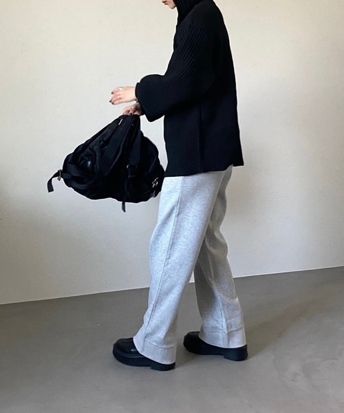 CFT.(シフト)の「ストレートスウェットパンツ(スウェットパンツ・レディース・グレー・FREE)」の14枚目の写真