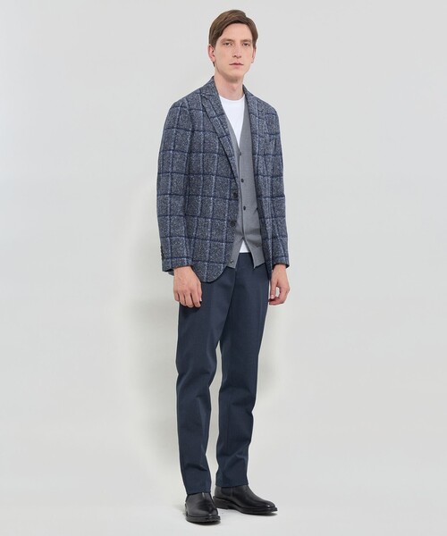 MACKINTOSH LONDON(マッキントッシュ ロンドン)の「【WEB・一部店舗限定】 ストレッチツイルパンツ(その他パンツ・メンズ・グリーン系その他5/ネイビー・82/78/86/90/94)」の3枚目の写真
