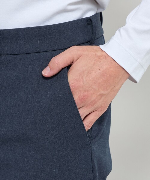 MACKINTOSH LONDON(マッキントッシュ ロンドン)の「【WEB・一部店舗限定】 ストレッチツイルパンツ(その他パンツ・メンズ・グリーン系その他5/ネイビー・82/78/86/90/94)」の8枚目の写真